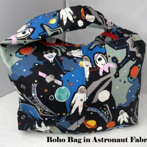 Boho Bag in Astronaut Fabric