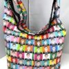 Boho Bag in Rainbow Ruth Fabric