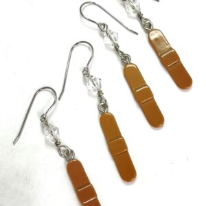 Bandaid Earrings in Acrylic