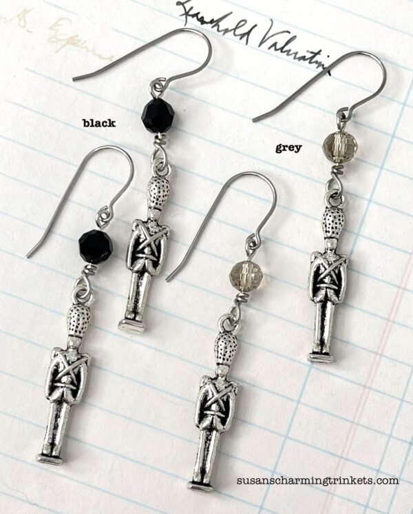 Drummer Boy Charm Earrings