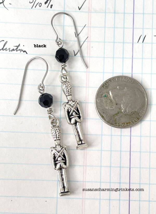 Drummer Boy Charm Earrings