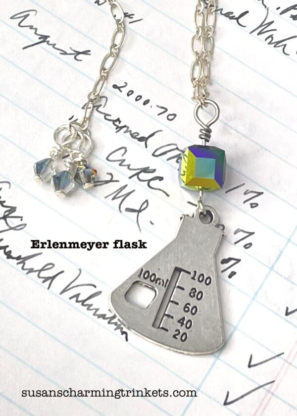 Erlenmeyer Flask Necklace