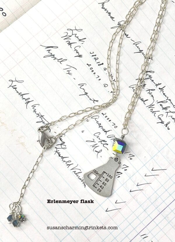 Erlenmeyer Flask Necklace