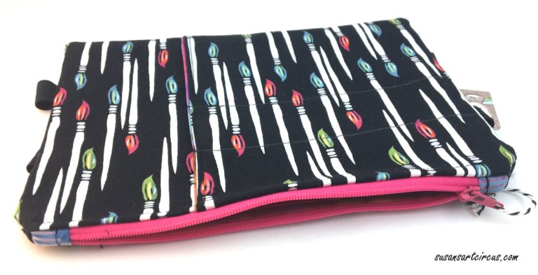 Paintbrush Pouch Zipper