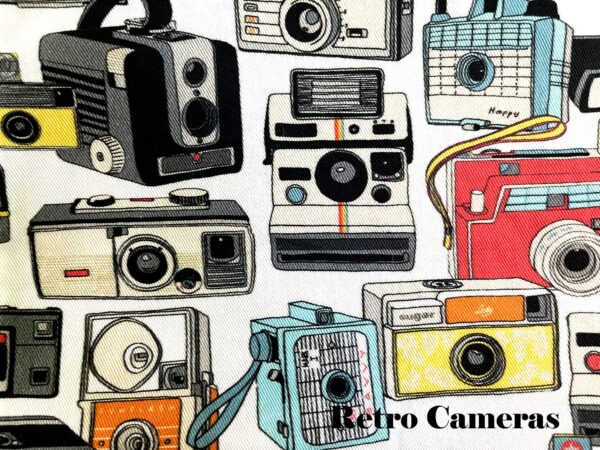 Retro Camera Fabric